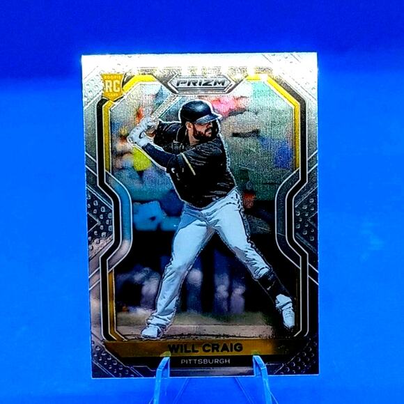 Will Craig RC #247 Panini Prizm 2021 Pittsburgh Pirates - Picture 1 of 8
